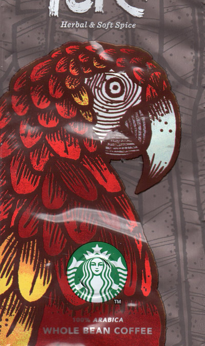 Peru Arabia Kaffee Starbucks passend für mittelgroße und große Sleeves